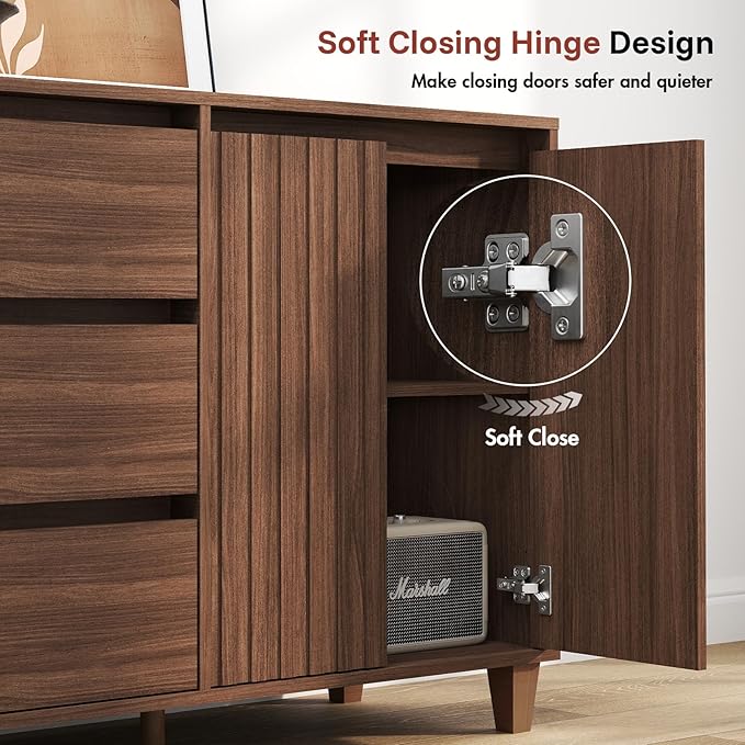 Redkey Fluted Sideboard Cabinet - Image 5