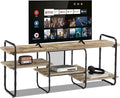 VECELO TV Stands for 55 Inch, Entertainment Center/Media Console Table by VECELO