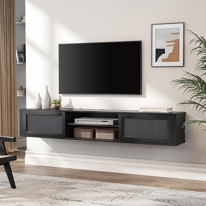 WAMPAT 70" Floating TV Stand by WAMPAT