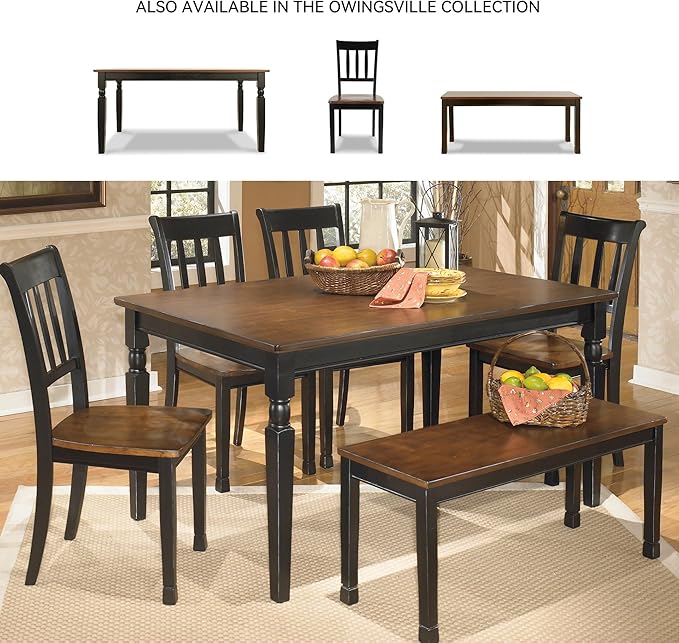 Signature Design by Ashley Owingsville Modern Farmhouse Dining Room Side Chair - Image 5