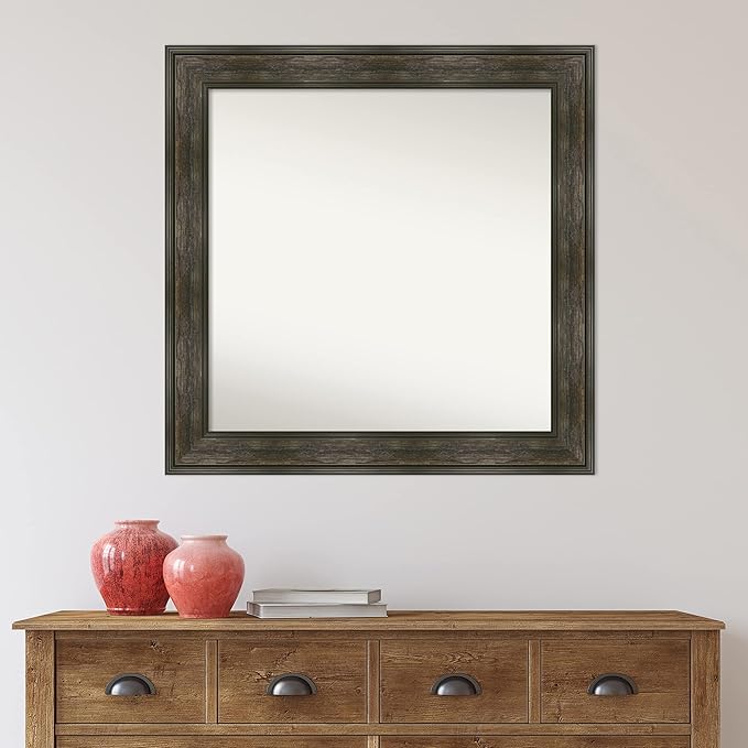 Amanti Art Grey Bathroom Mirror - Image 6