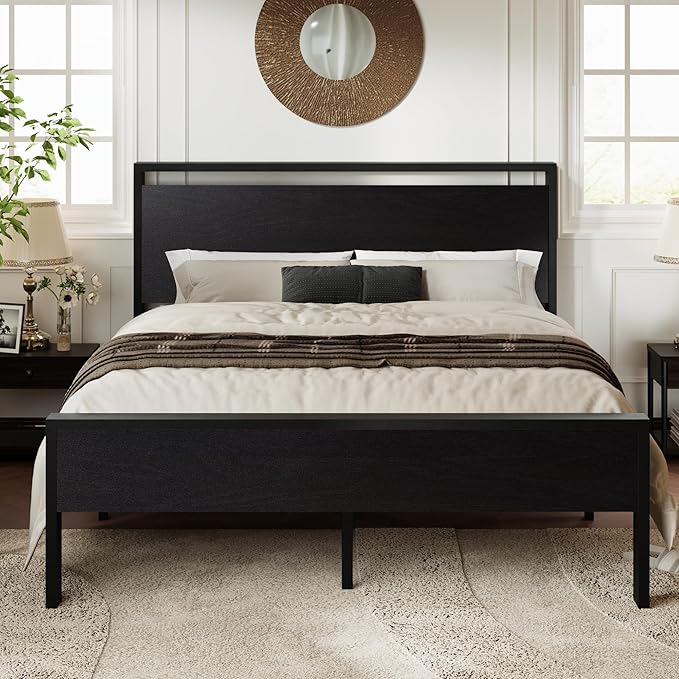Allewie Full Size Platform Bed Frame by Allewie