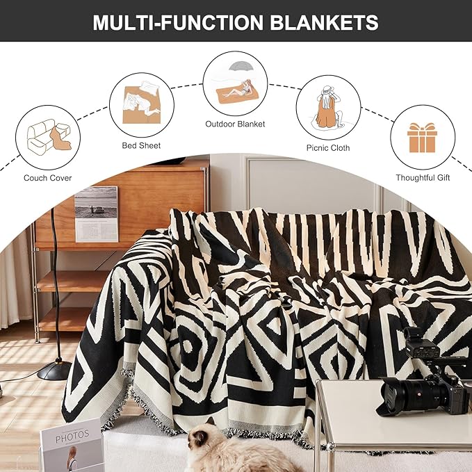 STACYPIK Boho Triangle Couch Cover - Image 6