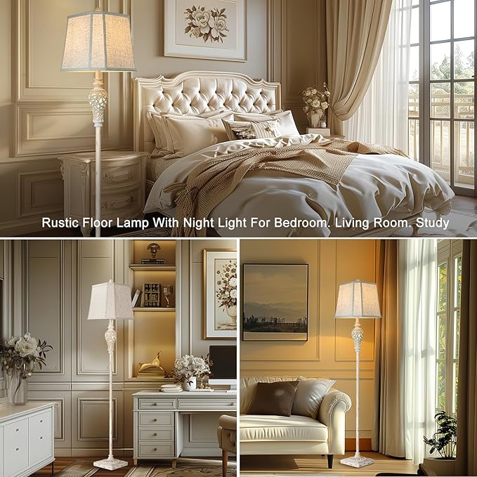 Rustic Floor Lamp 65'' Tall - Image 6