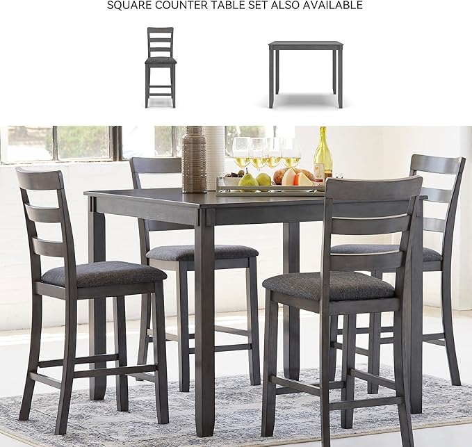 Signature Design by Ashley Bridson Modern 6 Piece Dining Set, Includes Dining - Image 5