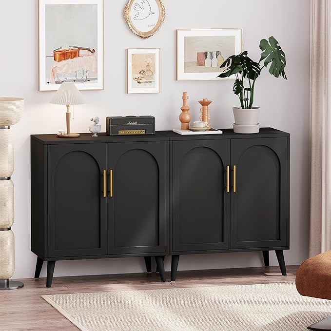 Rovaurx Rattan Storage Cabinet - Image 2