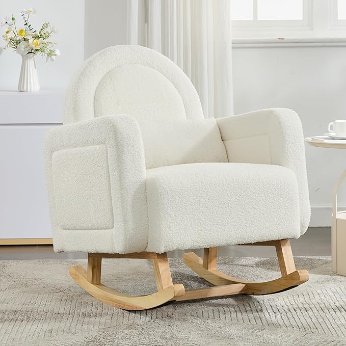 Christopher Knight Home Kiin Wooden Rocking Chair Indoor by ChristopherKnightHome