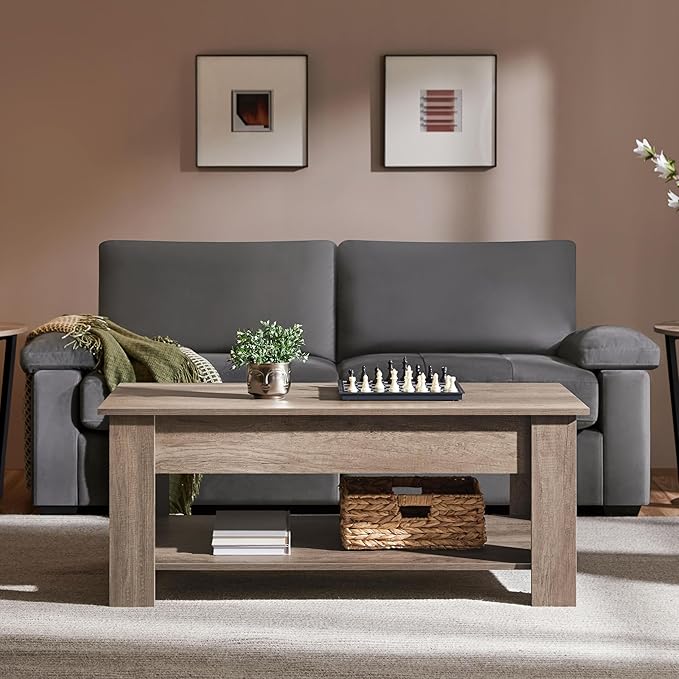 Yaheetech Lift Top Coffee Table - Image 4