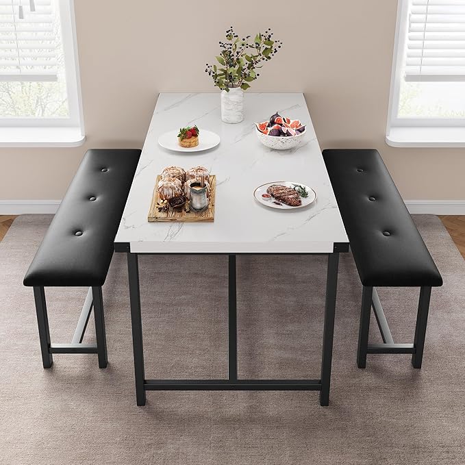 Dining Table Set for 4, Kitchen Table - Image 2
