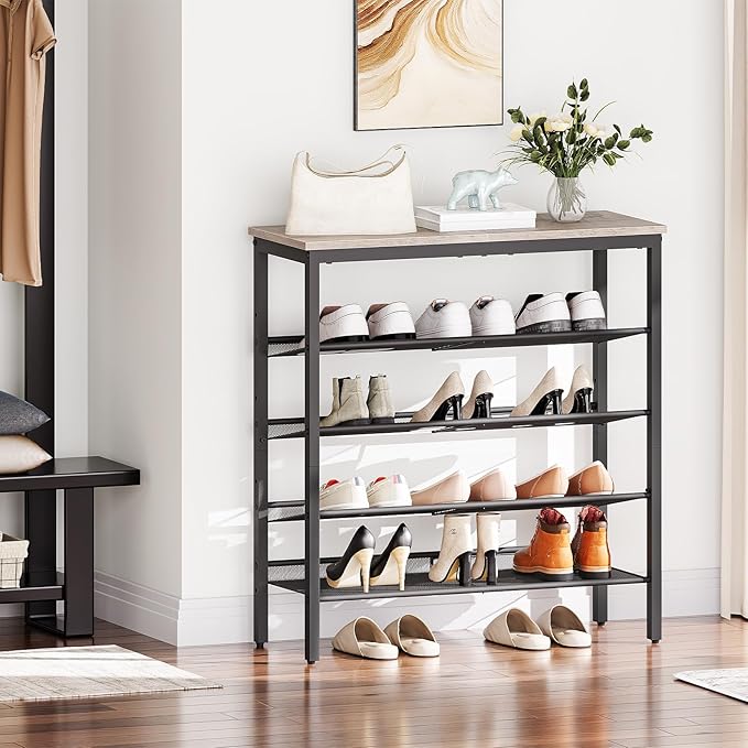 HOOBRO Shoe Rack for Entryway, 5-Tier Shoe Organizer - Image 8