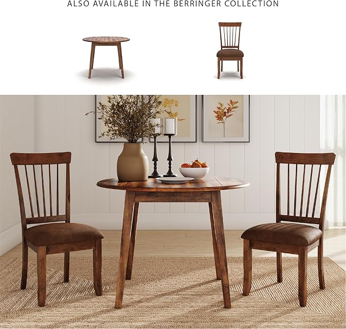 Signature Design by Ashley D199-01 Berringer 18" Rustic Dining Chair - Image 6