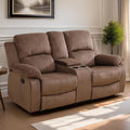 Loveseat Recliner Sofa, Reclining Loveseat Couch by FONTOI