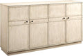 Walker Edison Alden Versatile 4 Door Framed-Storage-Sideboard, 62 Inch by WalkerEdison