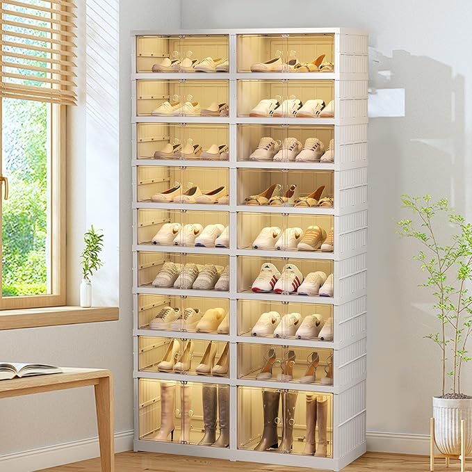 ELPHECO 9 Tier 36 Pairs Large Shoe Rack Organizer - Image 7