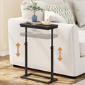 TUTOTAK End Table, Side Table, Tall Couch Table, Sofa Table, Living Room by WelcometotheTUTOTAKHome