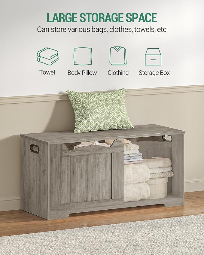 39.4" Storage Chest, Storage Bench Trunk - Image 7