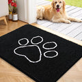 OLANLY Door Mat for Muddy Dog Paws 40x32, Ultra Absorbent Chenille Mud Doormat by OLANLY