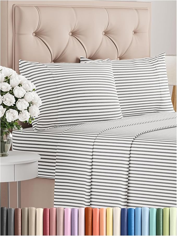 Queen Size 4 Piece Sheet Set by CGKUnlimited