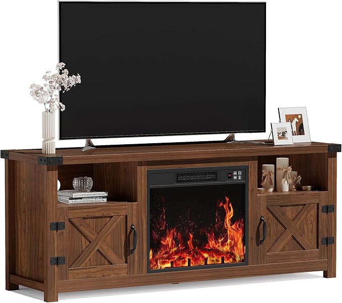 YESHOMY Fireplace TV Stand - Image 8