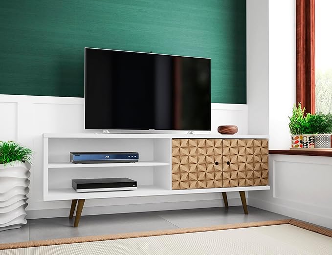 Manhattan Comfort Liberty Mid Century Modern TV Stand - Image 2