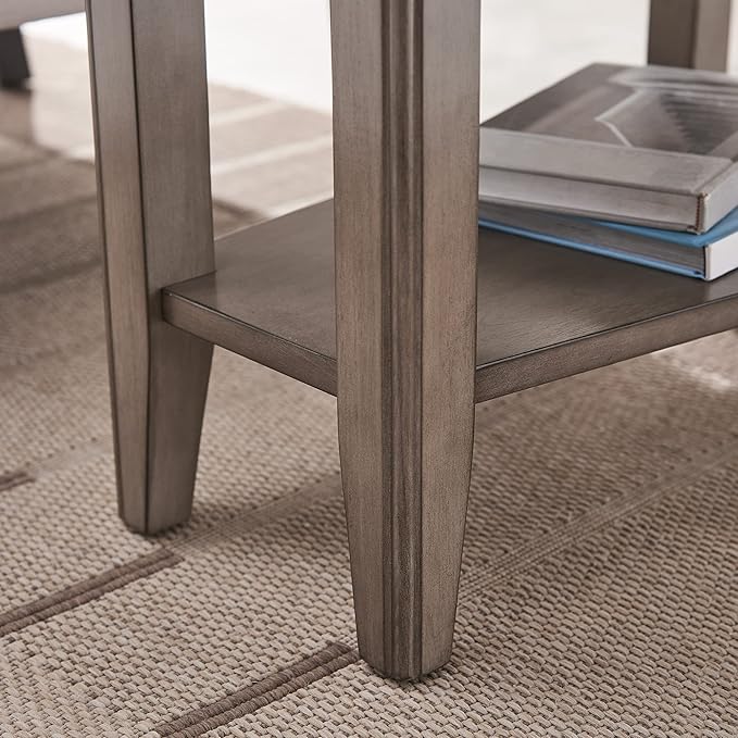 Laurent Recliner Wedge End Side Table - Image 11