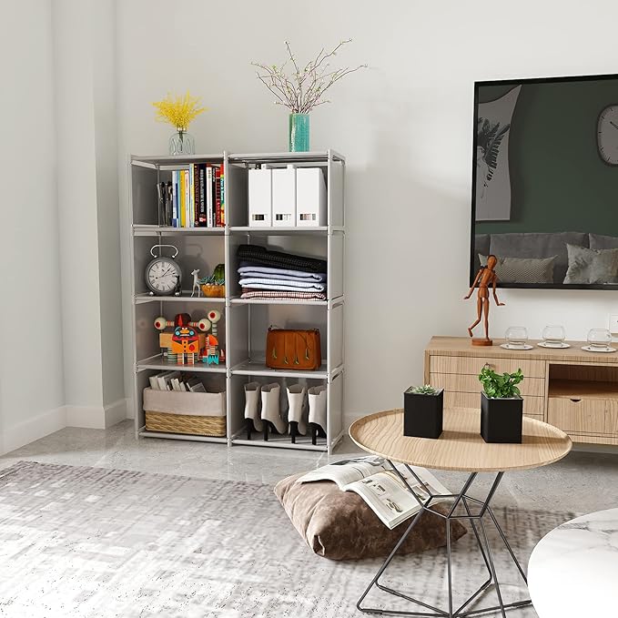 JIUYOTREE 5-Tiers Closet Storage Organizer - Image 5