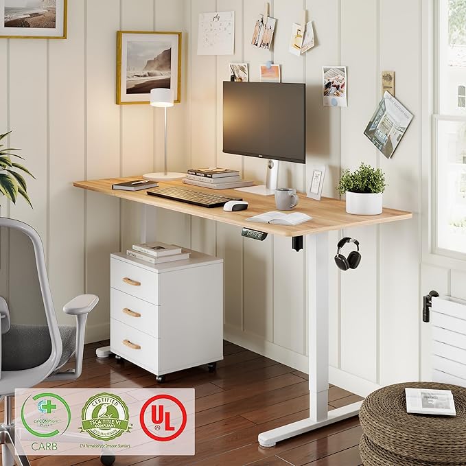 Monomi Electric Standing Desk, 71 x 31.5 inches Height Adjustable, Ergonomic - Image 3