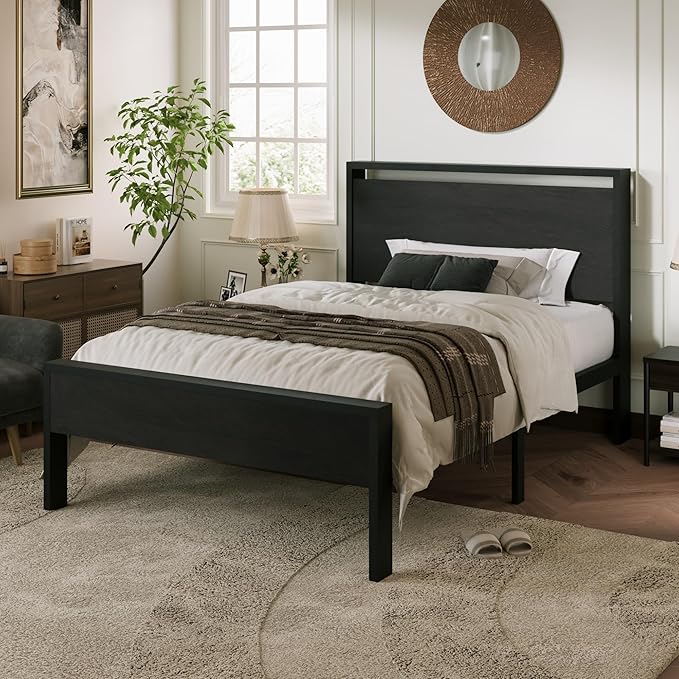 Allewie Twin Size Platform Bed Frame - Image 3