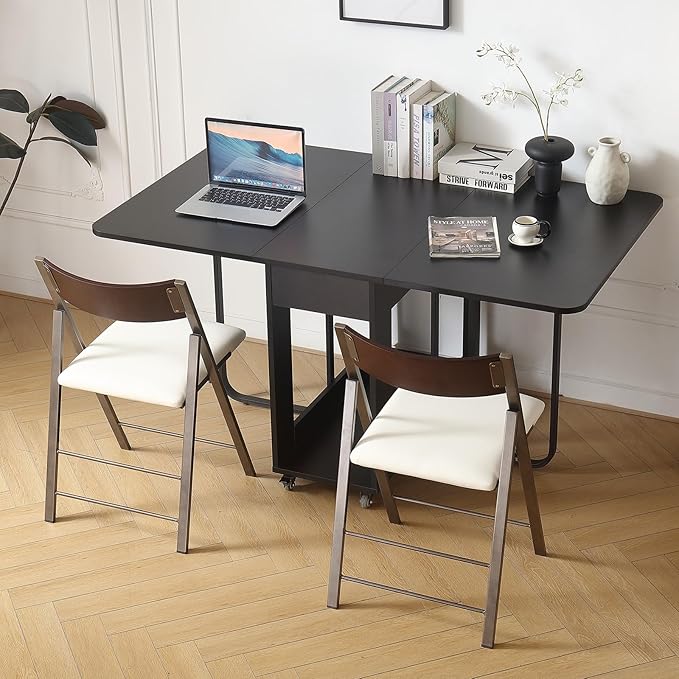 Folding table and chair set, dining table - Image 9