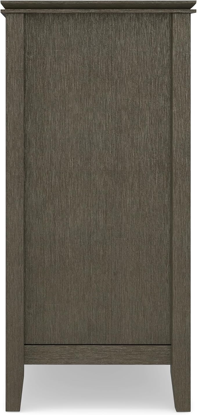 SIMPLIHOME Artisan SOLID WOOD 53 inch Wide Transitional TV Media Stand in - Image 11