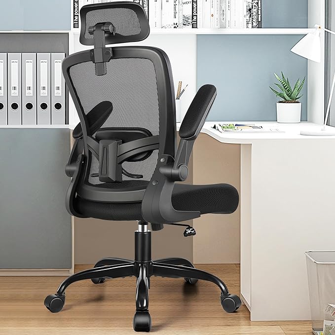 FelixKing Ergonomic Office Chair, Headrest Desk Chair - Image 2