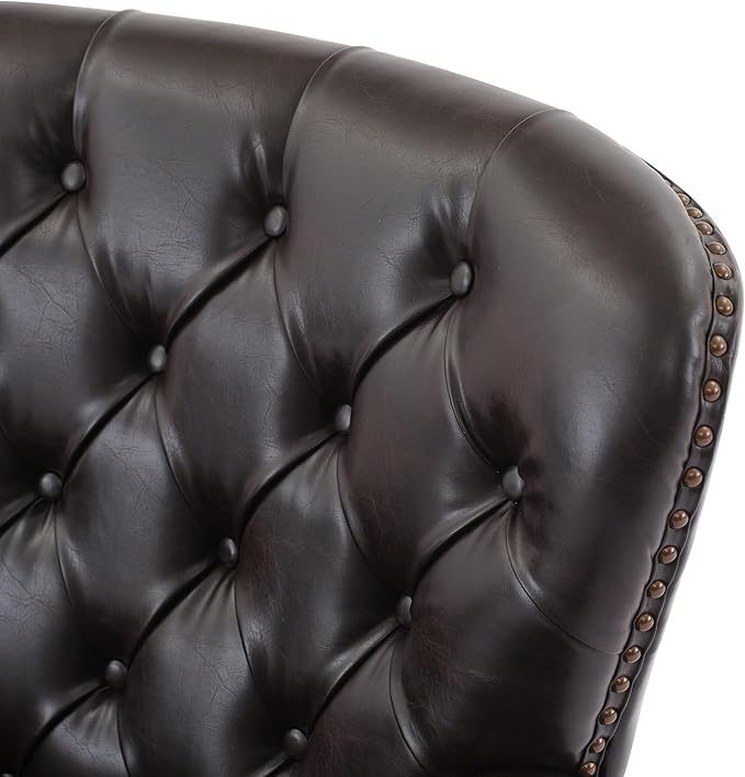 Ball & Cast Accent Chair, Mid-Century Lounge Living Room Chairs - Image 9