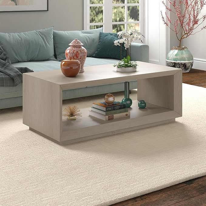 Henn&Hart 48" Rectangular Coffee Table - Image 4