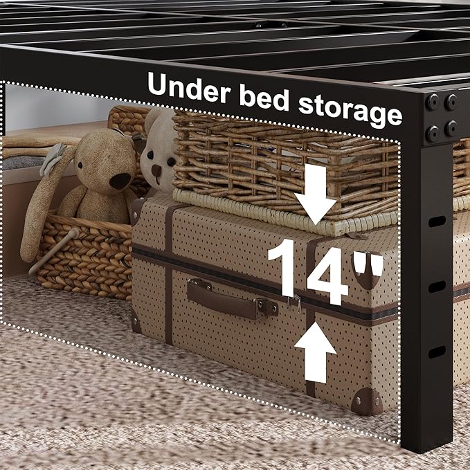 16 Inch Cal King Bed Frame - Image 7
