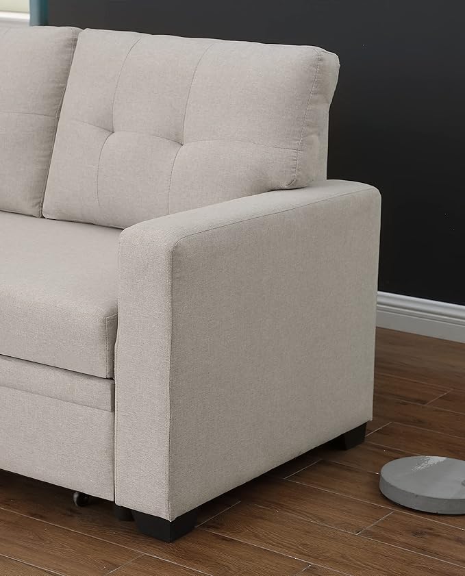 Devion Furniture Garisa 4-in-1 Convertible L Shaped Couch - Image 6