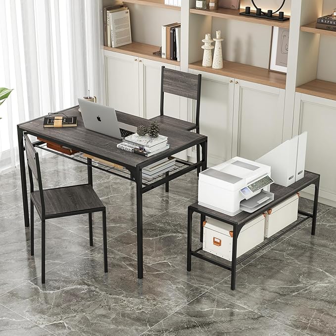 Giantex Dining Table Set for 4, Kitchen Table - Image 3