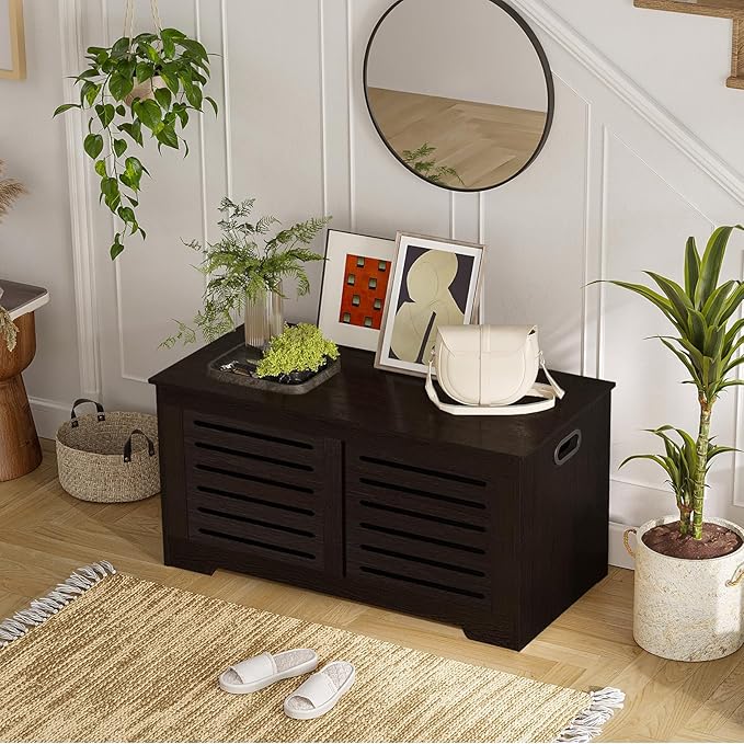 DINZI LVJ Storage Chest, 39.4”Wooden Toy Box - Image 8