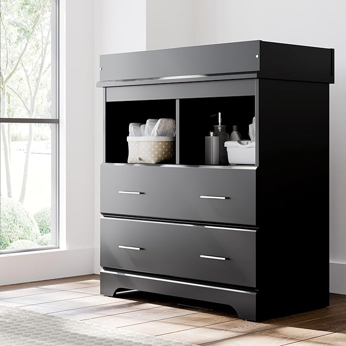 Storkcraft Brookside 2 Drawer Changing Table Dresser – GREENGUARD Gold Certified - Image 4
