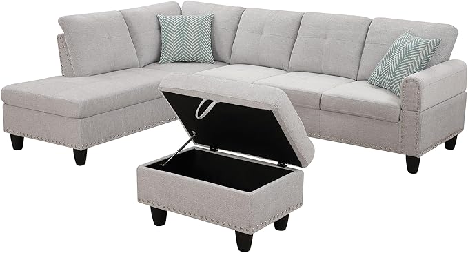 Halibur Sectional Sofa or Couch - Image 4