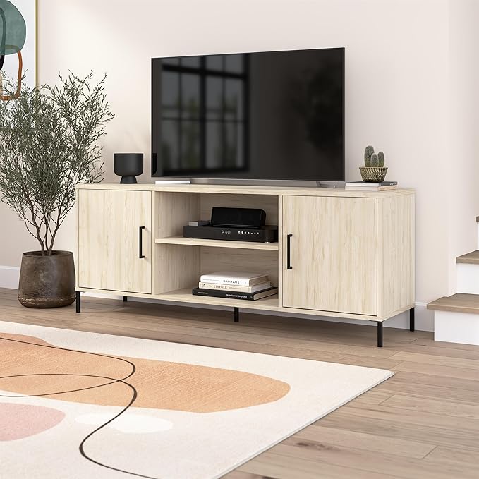 Bush Furniture Essence 58W TV Stand | Large Media Console Cabinet - Image 3