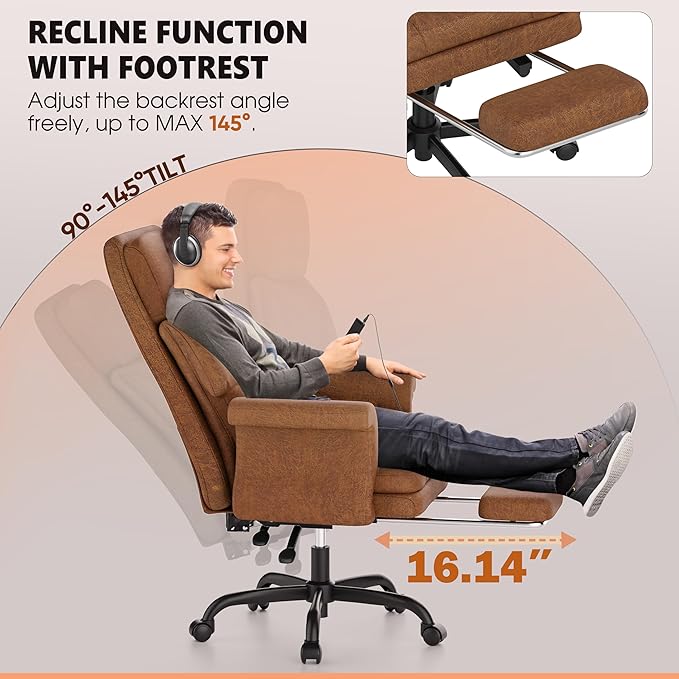 ELABEST C39 Cross Legged Office Chair - Image 5