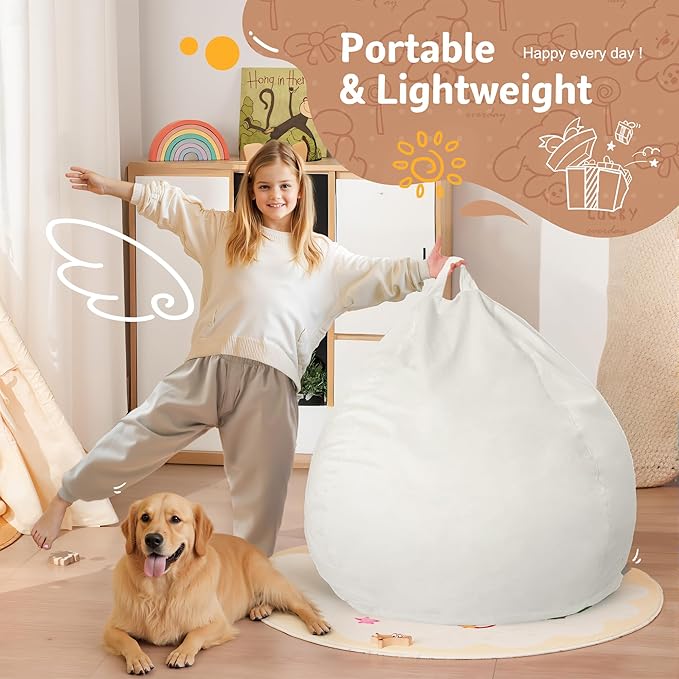 Homguava 2FT Bean Bag Chair: 2' Bean Bags - Image 5