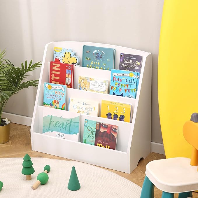 TOETOL 4-Tier Kids Bookshelf - Image 7