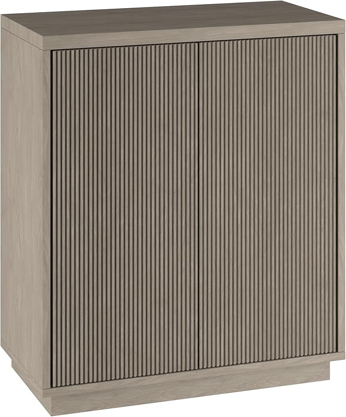Henn&Hart 28" Wide Rectangular Accent Cabinet in Gray, by HennHart