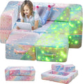 Lamerge Toddler Couch Glow in The Dark Toddler Fold Out Couch by LAMERGE-GROWWITHLOVE