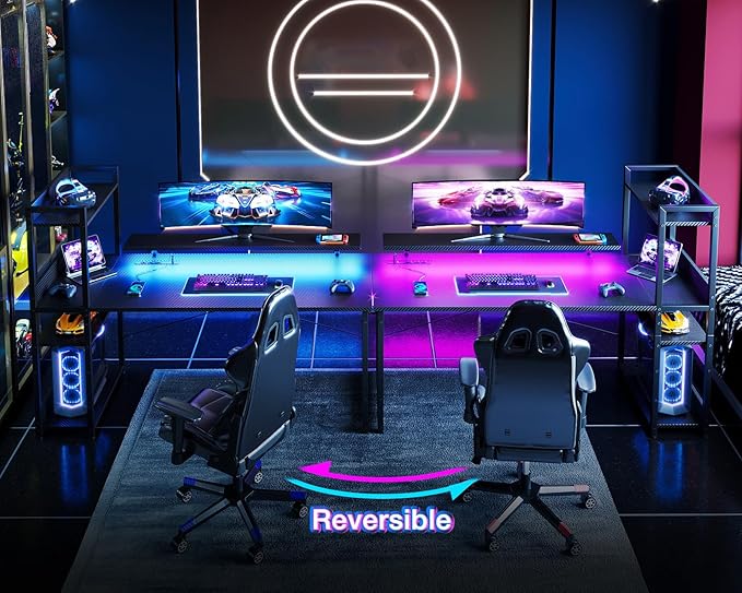 ODK Reversible 55 Inch Gaming Desk - Image 6