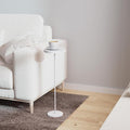 Small Side Table, Metal Round Drink Table, Desktop Diameter 7.87“ by DREAMODERN