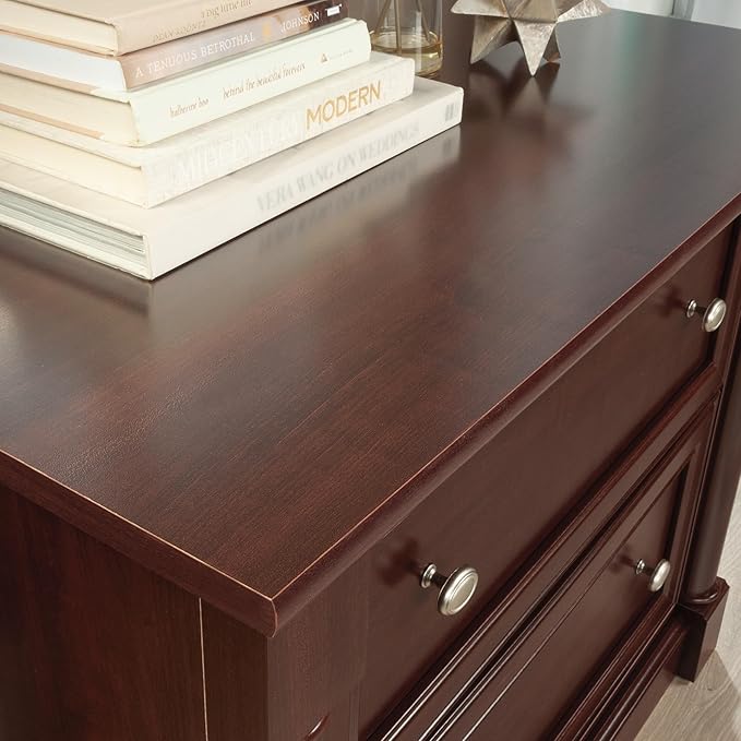 Sauder Palladia Lateral File, L: 36.81" x W: 22.01" x H: 29.62", Select Cherry - Image 5
