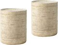 COSIEST 2 Pieces Outdoor Side Table, Lightweight Accent Table by COSIEST
