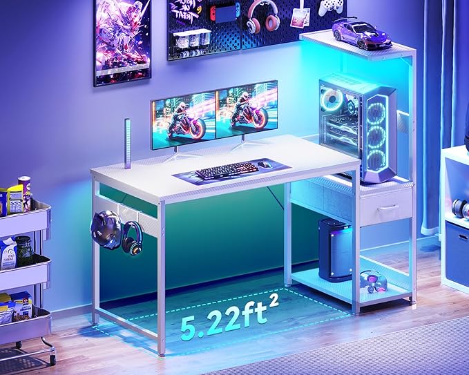 Casaottima 48 Inch Gaming Desk - Image 4